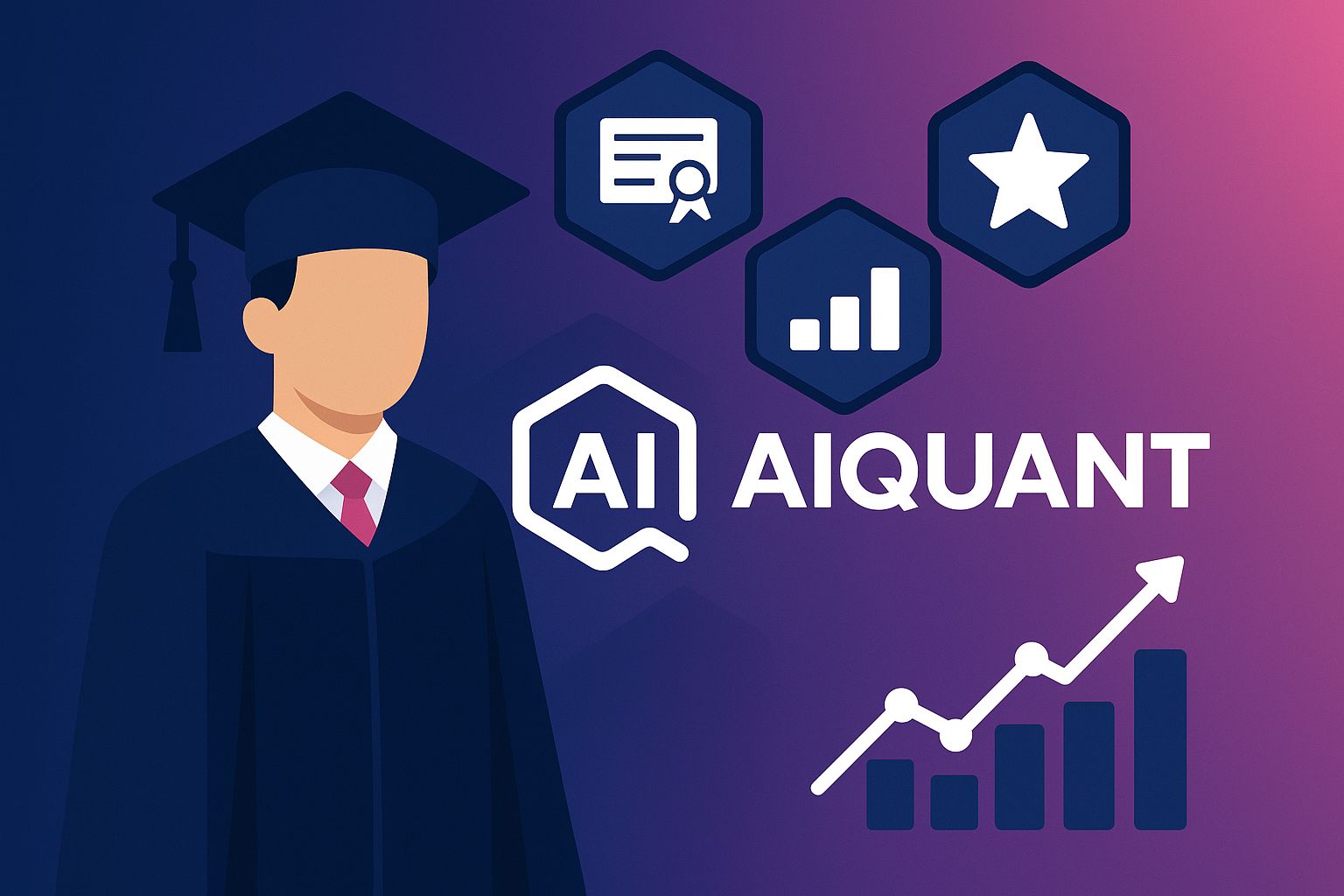 Willkommen aiquant academy 3 graduation success